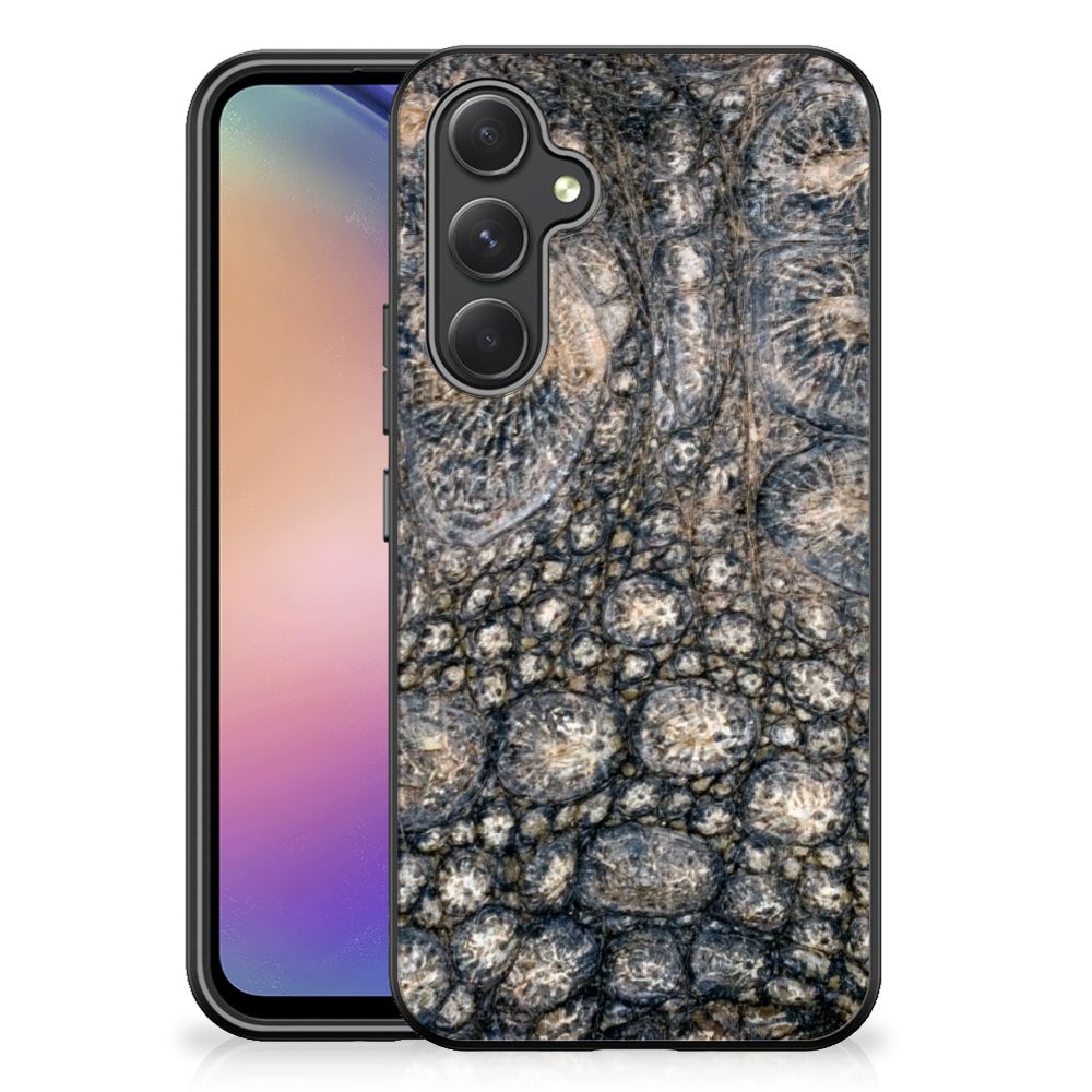 Samsung Galaxy A54 Dierenprint Telefoonhoesje Krokodillenprint design krokodillenprint aanzicht