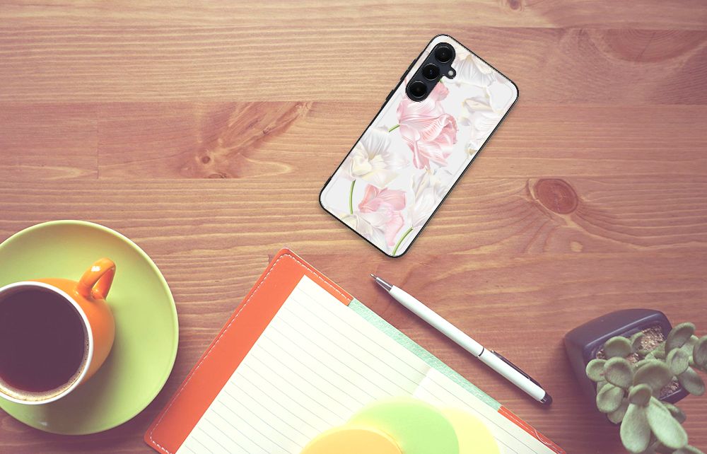 Samsung Galaxy A55 Bloemen Hoesje Lovely Flowers B2C Telecom