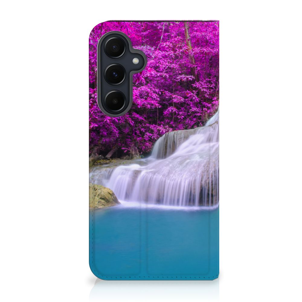Samsung Galaxy A55 Book Cover Waterval waterval design voorkant