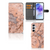 Samsung Galaxy A55 Bookcase Marmer Oranje bookcase marmer oranje aanzicht
