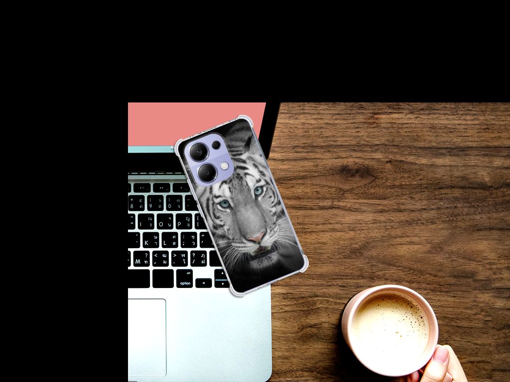 Samsung Galaxy A55 Case Anti-shock Panda met unieke panda-design, perfect als cadeau 🎁 voor bescherming en uitstraling.