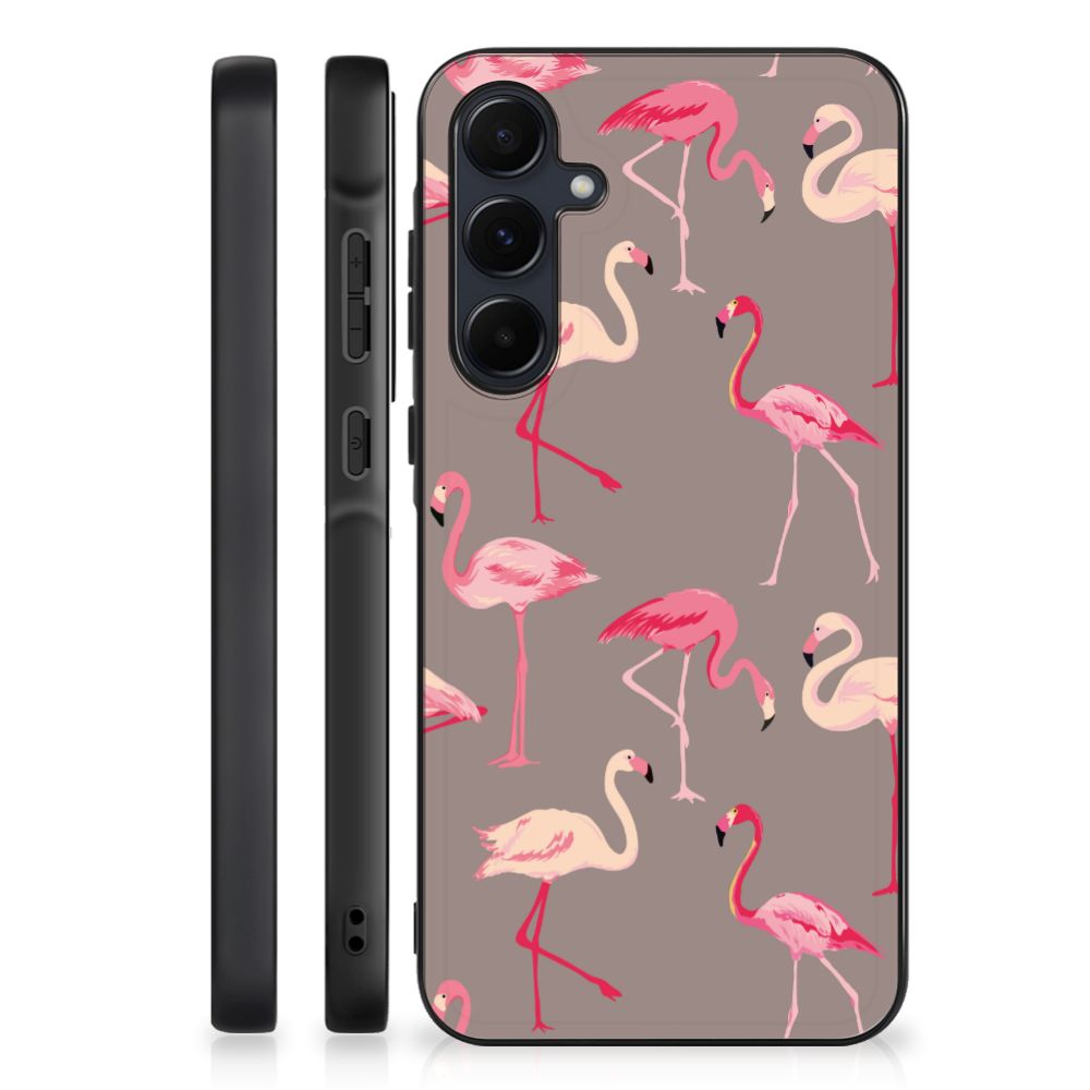 Samsung Galaxy A55 Dierenprint Telefoonhoesje Flamingo B2C Telecom