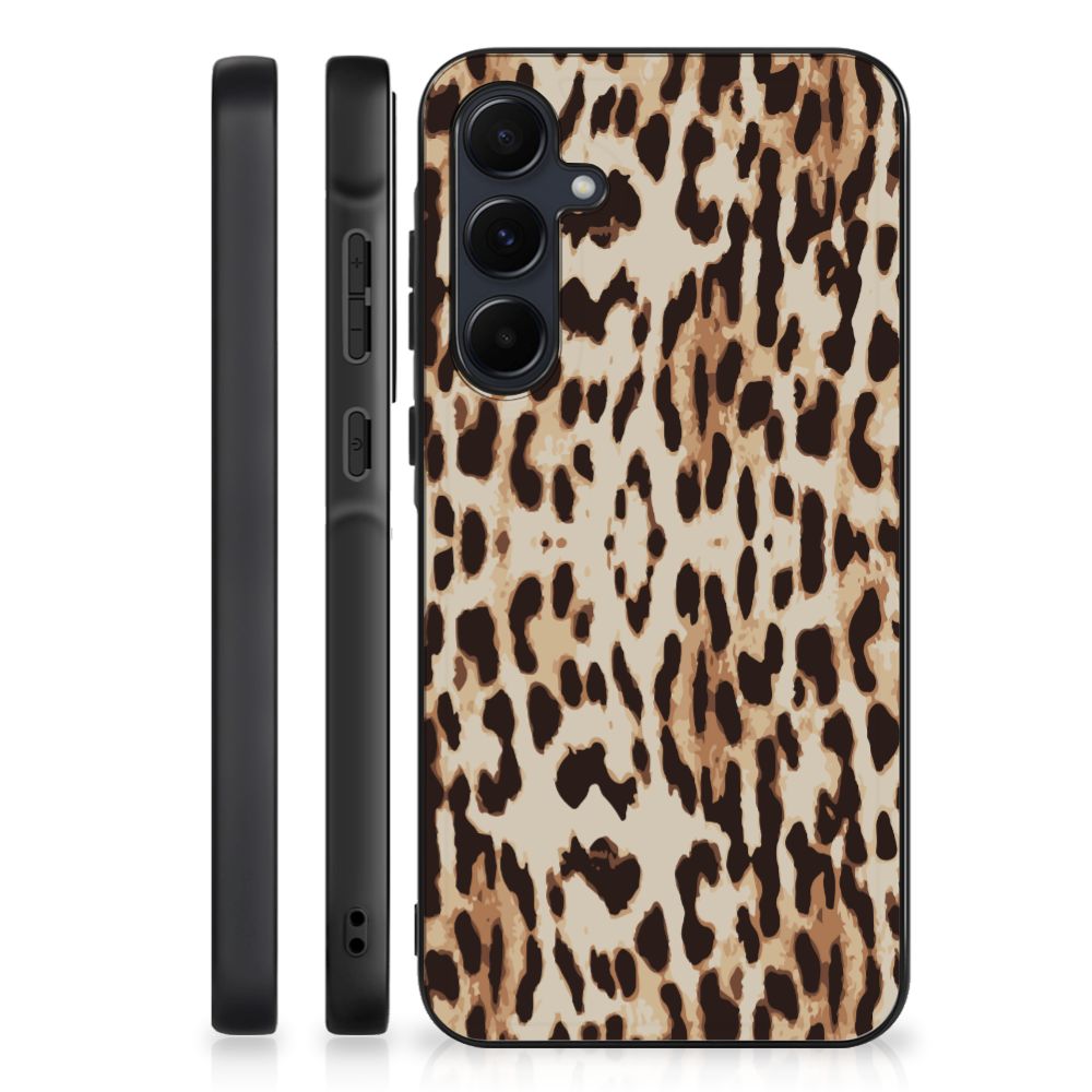 Samsung Galaxy A55 Dierenprint Telefoonhoesje Leopard B2C Telecom