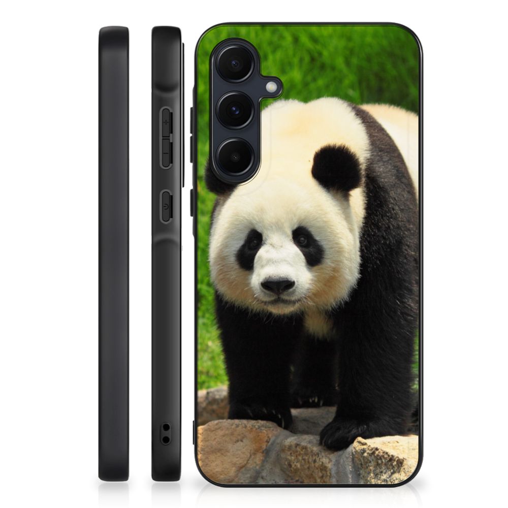 Samsung Galaxy A55 Dierenprint Telefoonhoesje Panda panda design achterkant