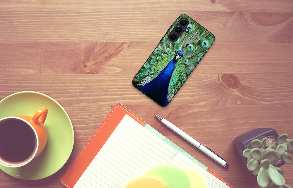Samsung Galaxy A55 Dierenprint Telefoonhoesje Pauw B2C Telecom