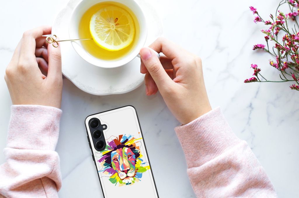 Samsung Galaxy A55 Hoesje Lion Color B2C Telecom