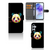 Samsung Galaxy A55 Leuk Hoesje Panda Color hoesje panda design voorzijde en achterkant