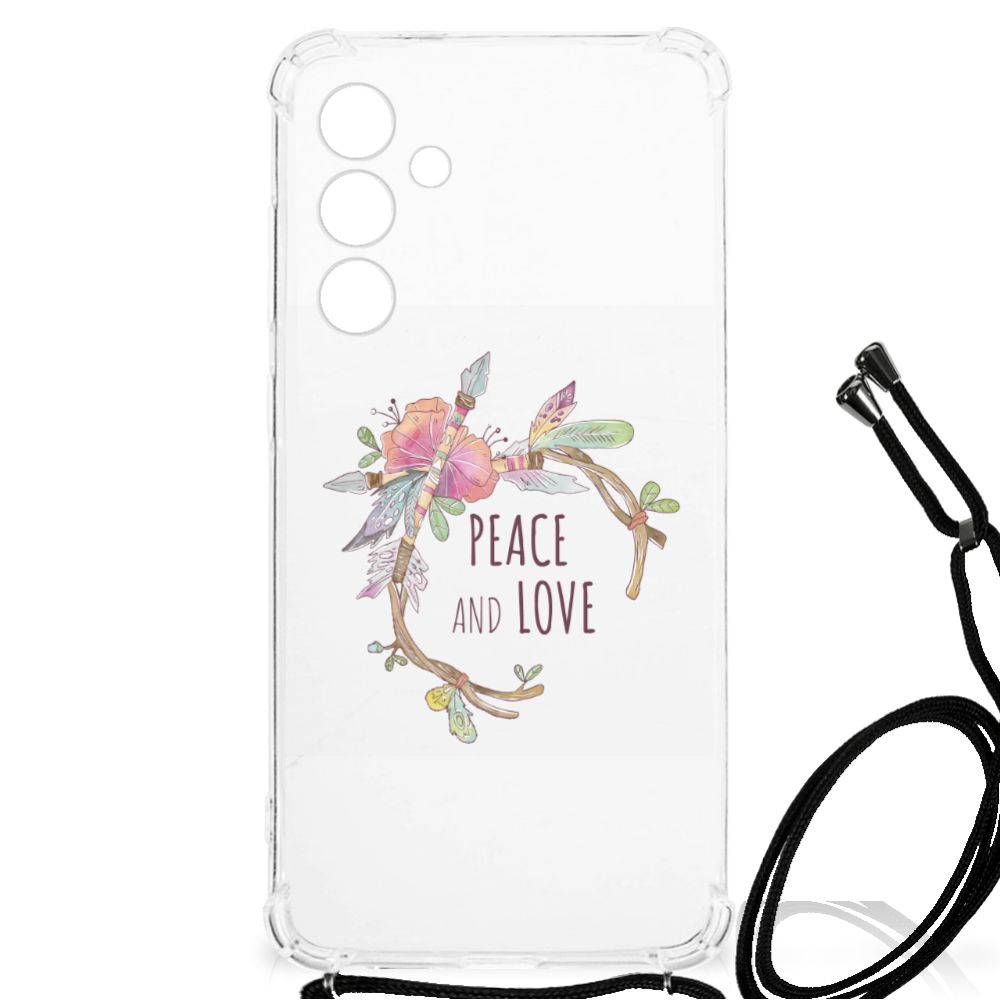 Samsung Galaxy A55 Stevig Bumper Hoesje Boho Text B2C Telecom