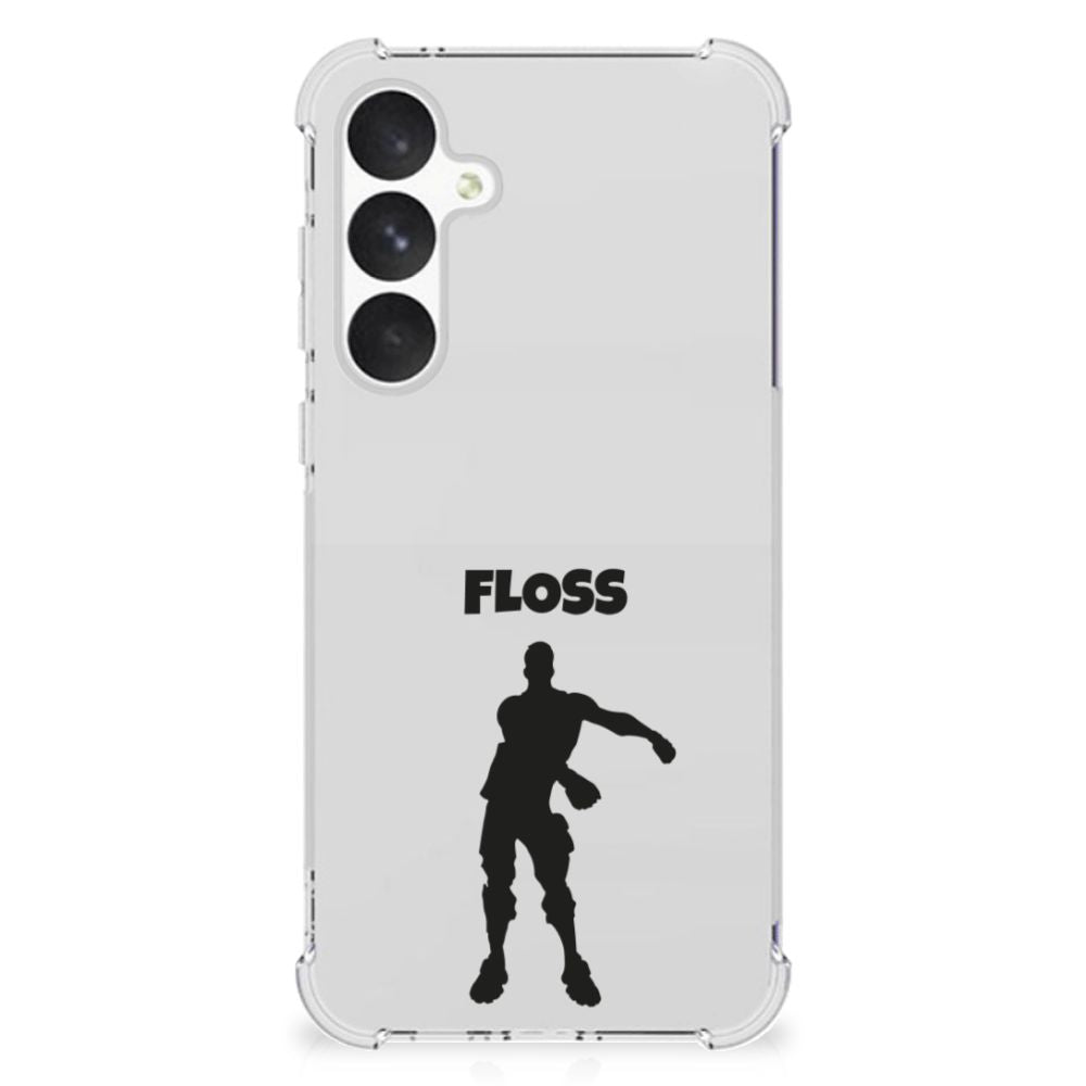 Samsung Galaxy A55 Stevig Bumper Hoesje Floss met strak design en uitstekende bescherming 🎁
