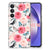 Samsung Galaxy A55 TPU Case Butterfly Roses achterkant