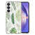 Samsung Galaxy A55 TPU Case Leaves bladeren model voorkant