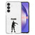 Samsung Galaxy A55 Telefoonhoesje met Naam Floss achterkant ontwerp