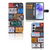 Samsung Galaxy A55 Telefoonhoesje met foto Kentekenplaten telefoonhoesje collage kentekenplaten aanzicht
