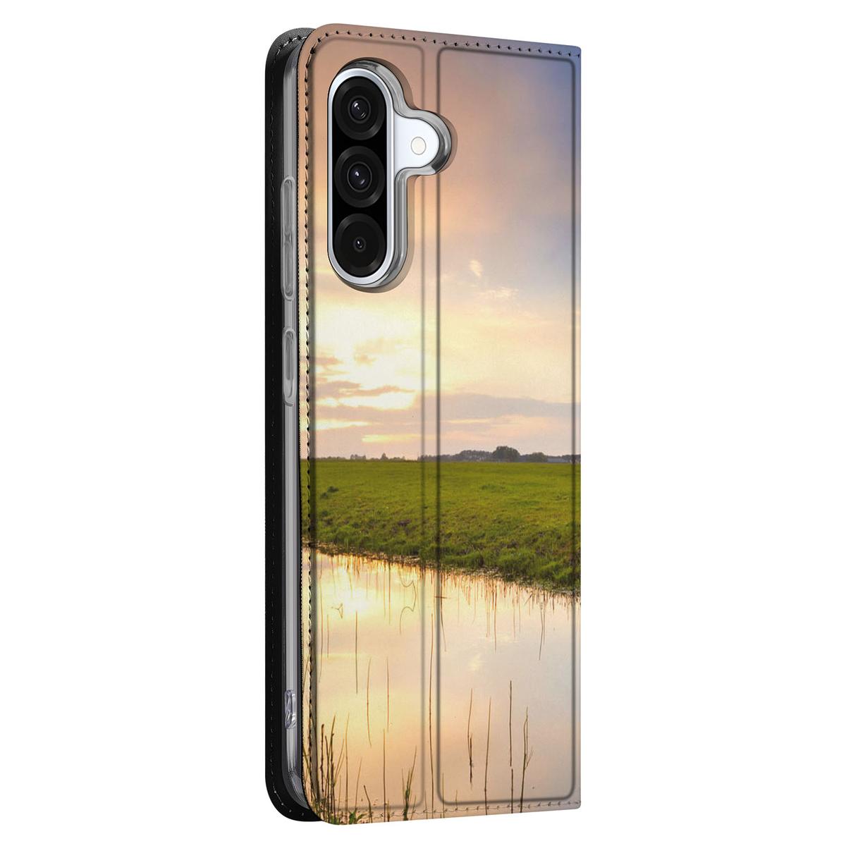 Samsung Galaxy A56 | A36 Hoesje maken Koe hoesje koe ondergang zon zicht