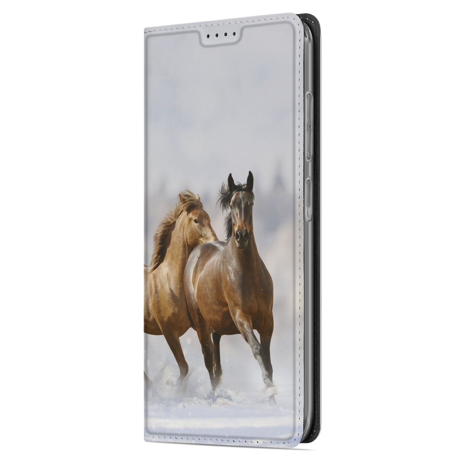 Samsung Galaxy A56 | A36 Hoesje maken Paarden design paardenhoesje voorkant
