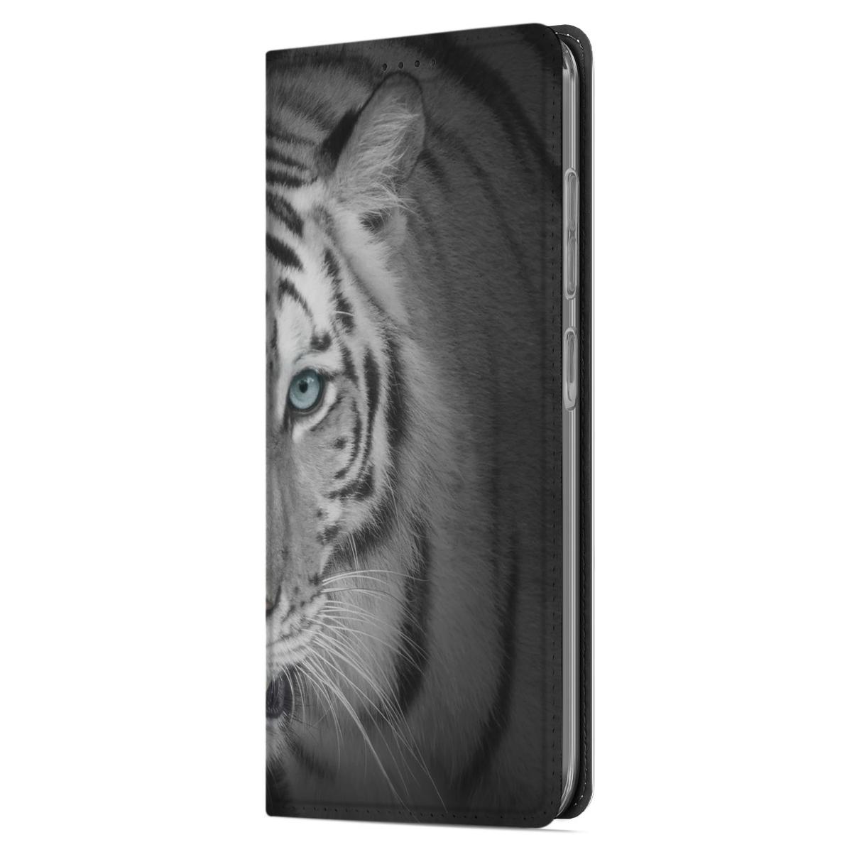 Samsung Galaxy A56 | A36 Hoesje maken Tijger stand witte tijger voorkant
