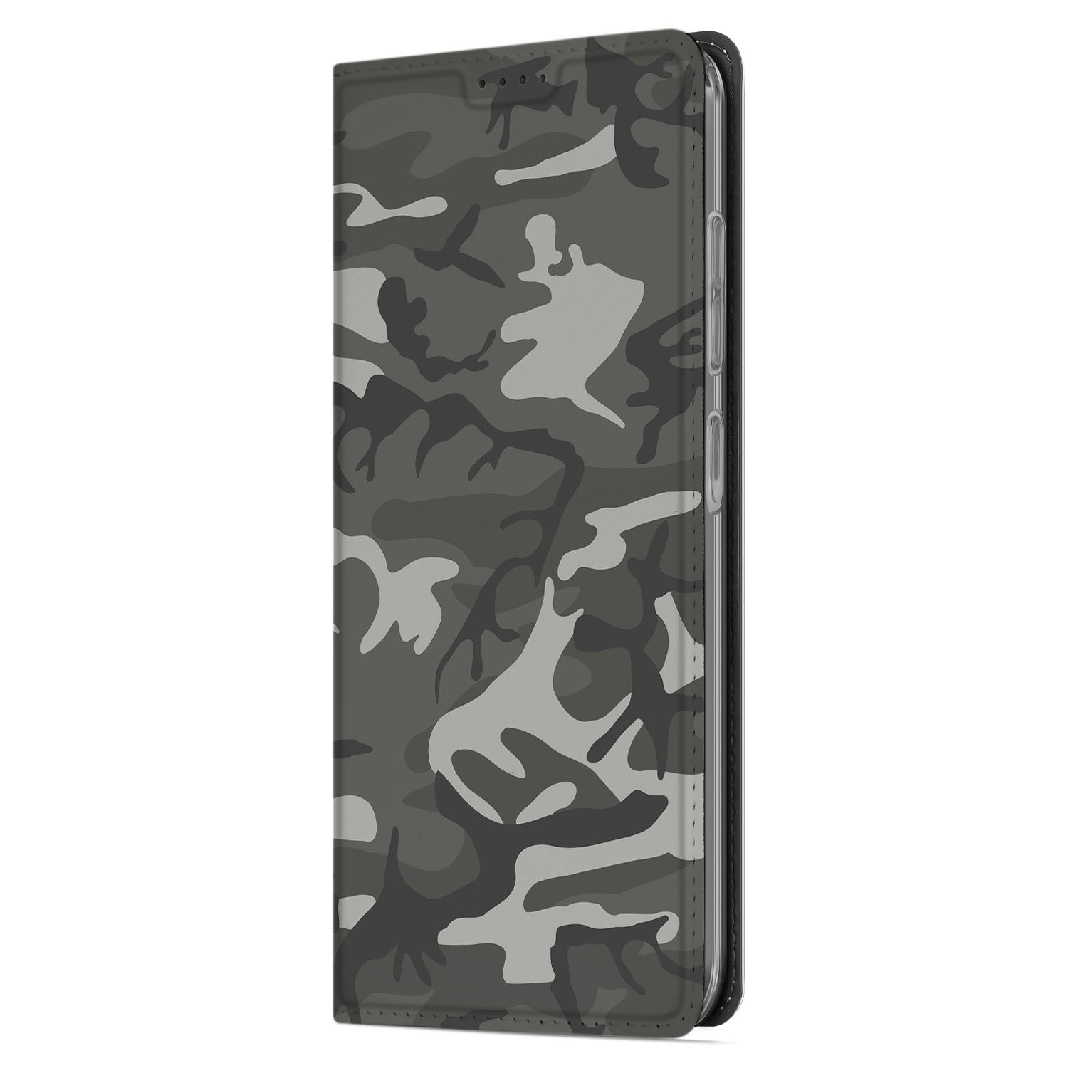 Samsung Galaxy A56 | A36 Hoesje met Magneet Army Light camouflage design vooraanzicht