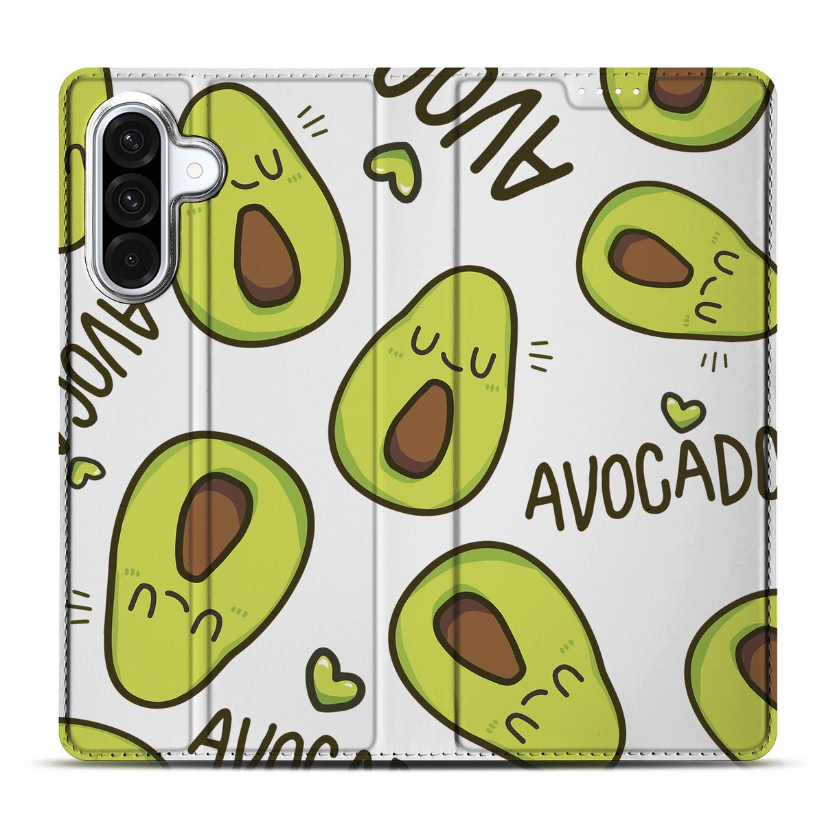 Samsung Galaxy A56 | A36 Magnet Case Avocado Singing voorkant