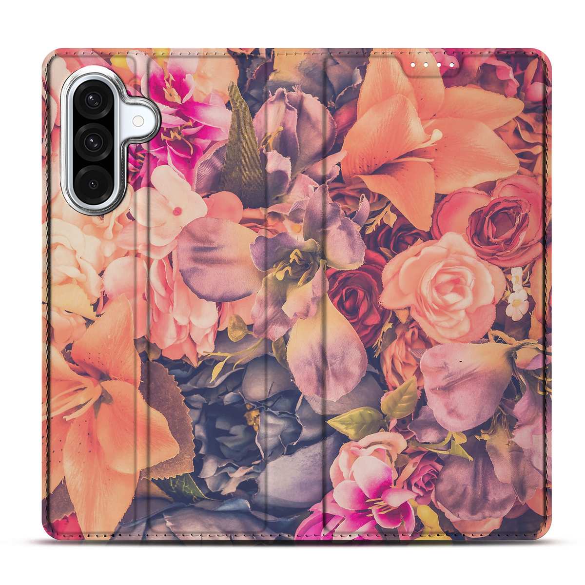 Samsung Galaxy A56 | A36 Smart Cover Bosje Bloemen bloemen design achterkant