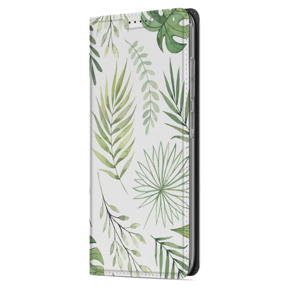 Samsung Galaxy A56 | A36 Smart Cover Leaves leaves green design side