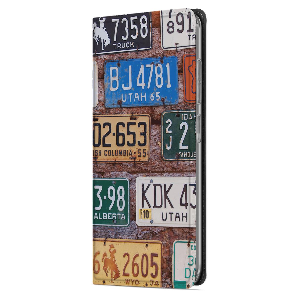Samsung Galaxy A56 | A36 Stand Case Kentekenplaten design kentekenplaten aanzicht