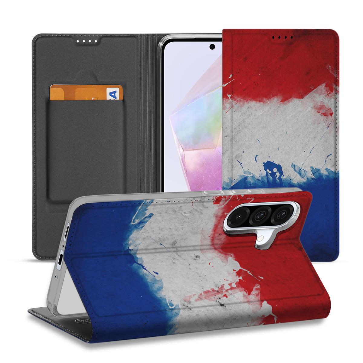 Samsung Galaxy A56 A36 Standcase Nederland design hoesje vlag Nederland