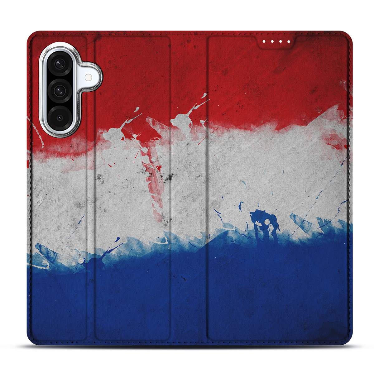 Samsung Galaxy A56 | A36 Standcase Nederland hoesje Nederlandse vlag voorkant