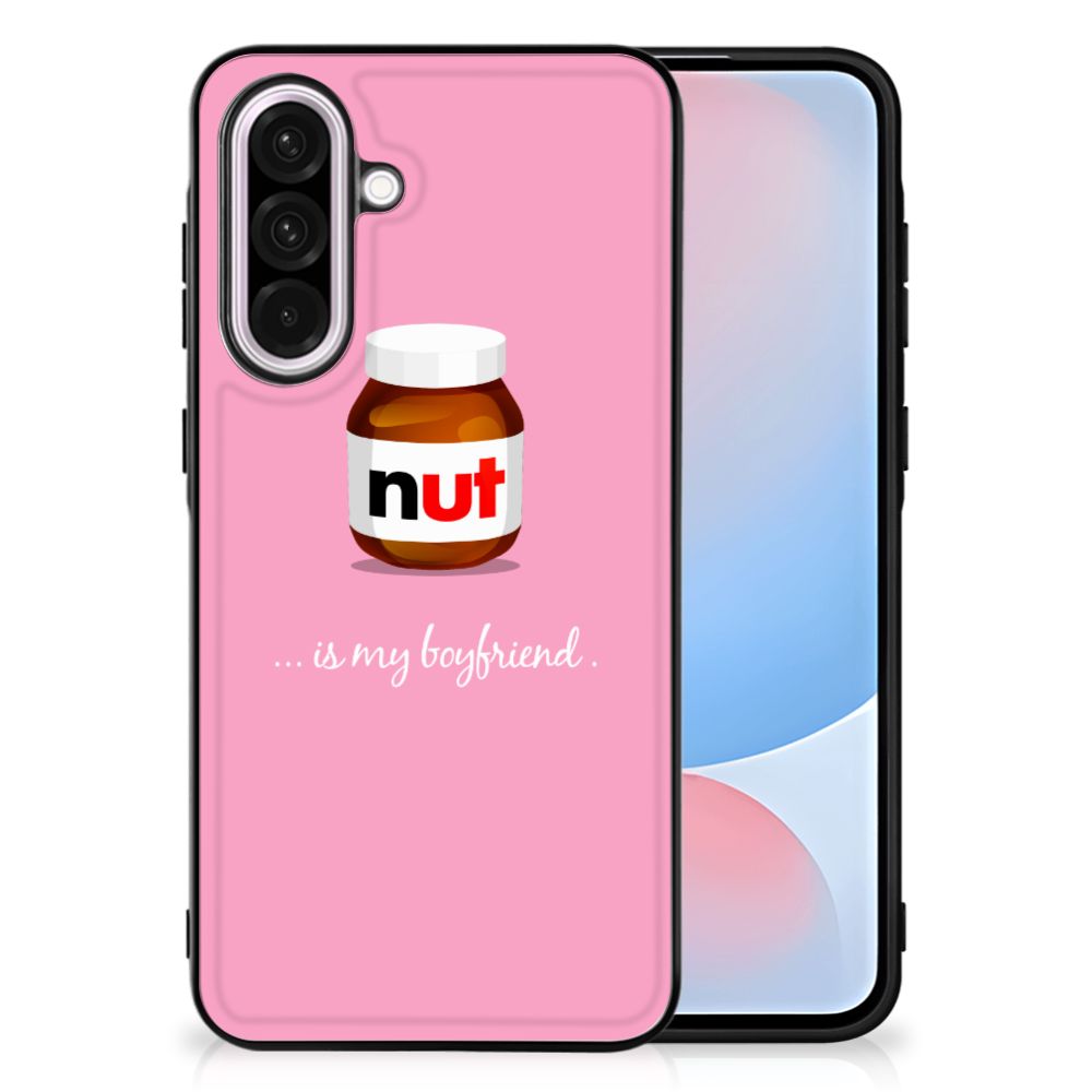 Samsung Galaxy A56 Back Cover Hoesje Nut Boyfriend eten drinken achterzijde