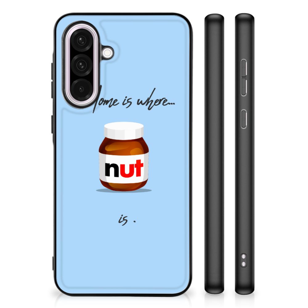 Samsung Galaxy A56 Back Cover Hoesje Nut Home eten drinken ontwerp achterkant