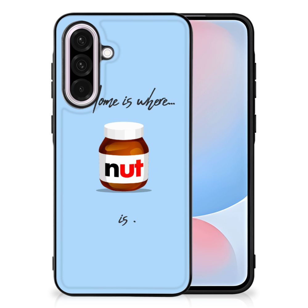 Samsung Galaxy A56 Back Cover Hoesje Nut Home Eten Drinken print voorkant
