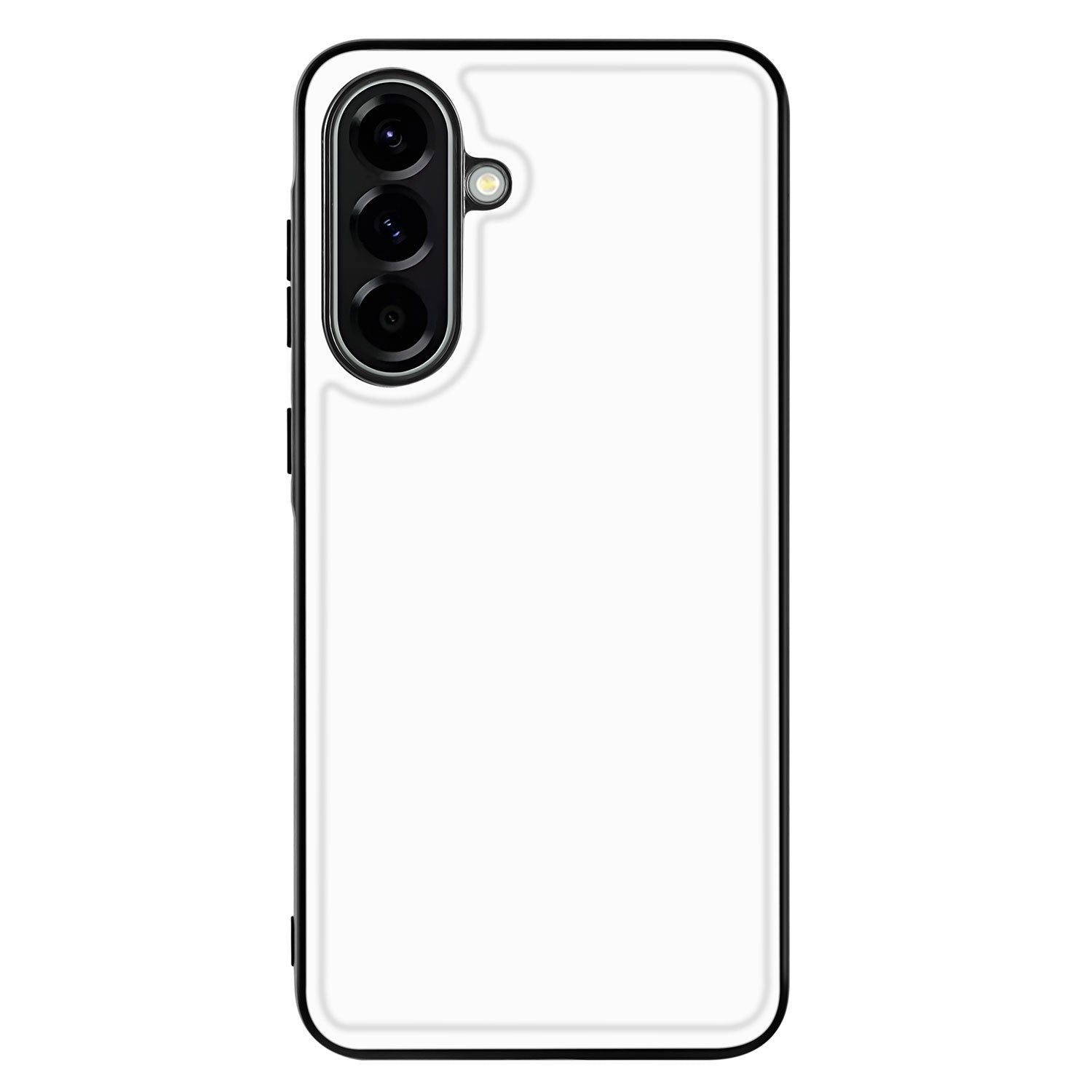 Samsung Galaxy A56 Back Cover Wit Zwart design minimalistisch achterkant