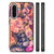 Samsung Galaxy A56 Bloemen Hoesje Bosje Bloemen bloemen patroon hoesje zijkant achterkant