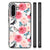 Samsung Galaxy A56 Bloemen Hoesje Butterfly Roses achterkant bloemen vlinders