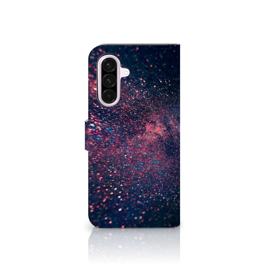Samsung Galaxy A56 Book Case Stars design sterrenbeeld voorkant