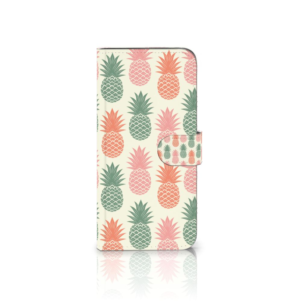Samsung Galaxy A56 Book Cover Ananas boekhoes ananas design voorzijde