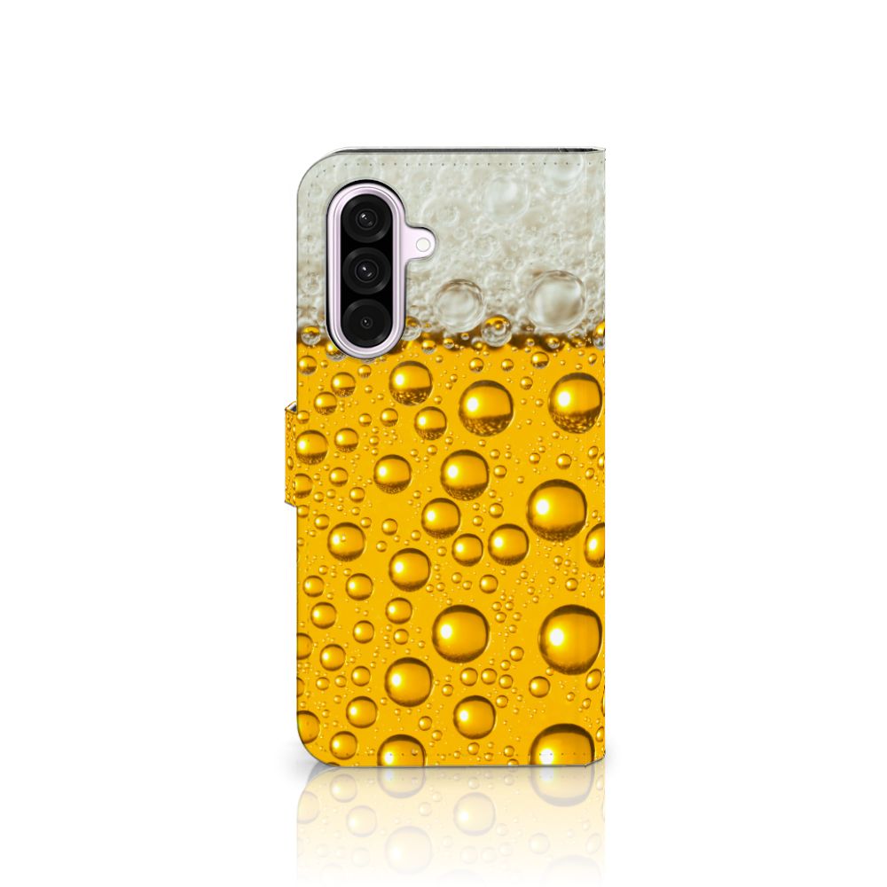 Samsung Galaxy A56 Book Cover Bier telefoonhoesje bier print voorkant