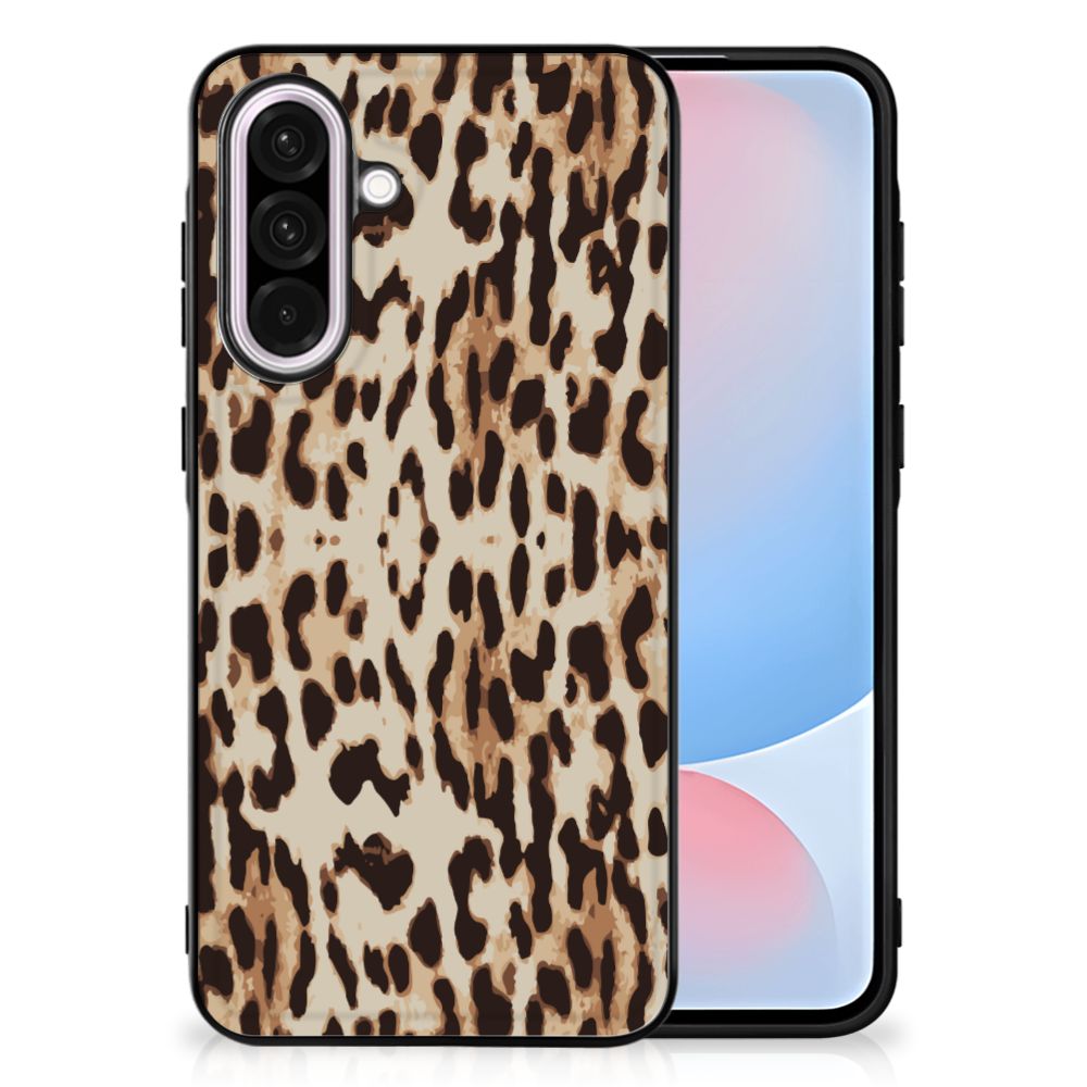 Samsung Galaxy A56 Dierenprint Telefoonhoesje Leopard dierenprint achterkant