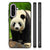 Samsung Galaxy A56 Dierenprint Telefoonhoesje Panda panda voorkant zijkant
