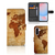 Samsung Galaxy A56 Flip Cover Wereldkaart flip cover wereldkaart bruin