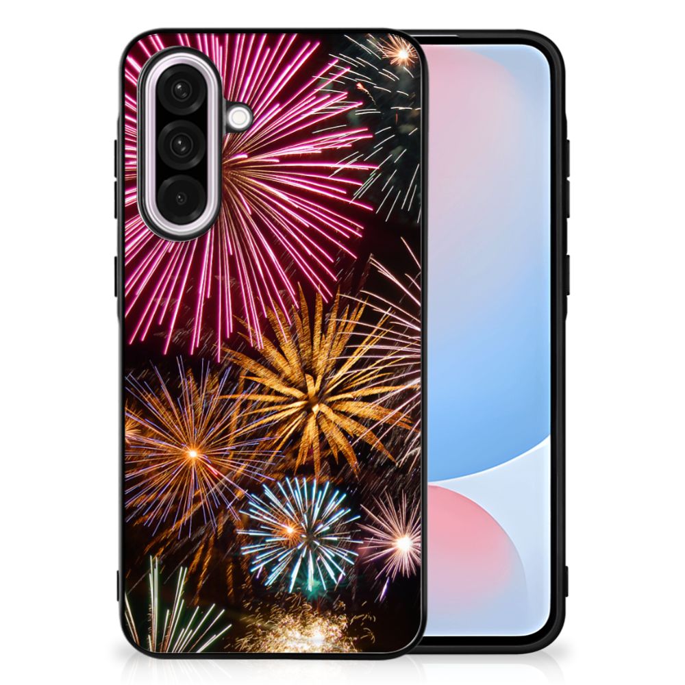 Samsung Galaxy A56 GSM Cover Vuurwerk hoesje vuurwerk design voorkant