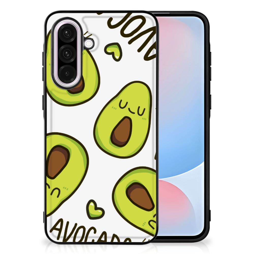 Samsung Galaxy A56 Hoesje Avocado Singing back cover avocado design achteraanzicht