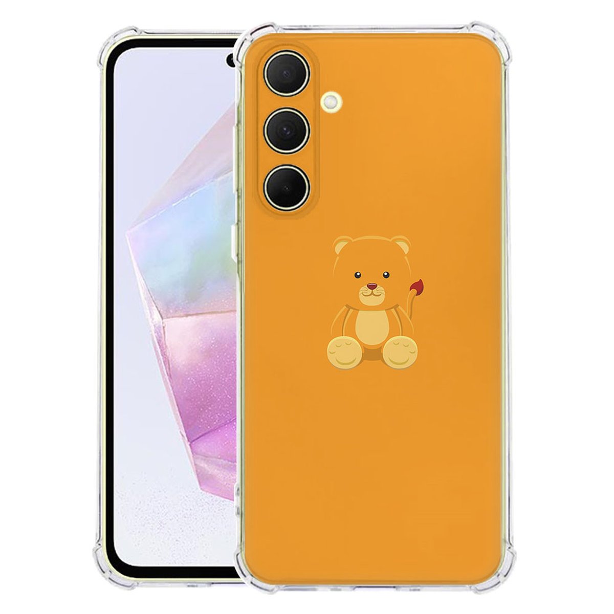 Samsung Galaxy A56 Hoesje - Baby Beer TPU Antishock baby beer hoesje achterzijde transparant design