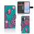 Samsung Galaxy A56 Hoesje Cirkels en Vlinders bookcase voorkant binnenkant achterkant