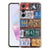 Samsung Galaxy A56 Hoesje Kentekenplaten TPU Antishock design met kleurrijke kentekenplaten aanzicht