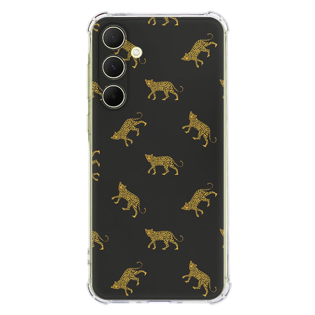 Samsung Galaxy A56 Hoesje Leopards TPU Antishock achterkant leopards design