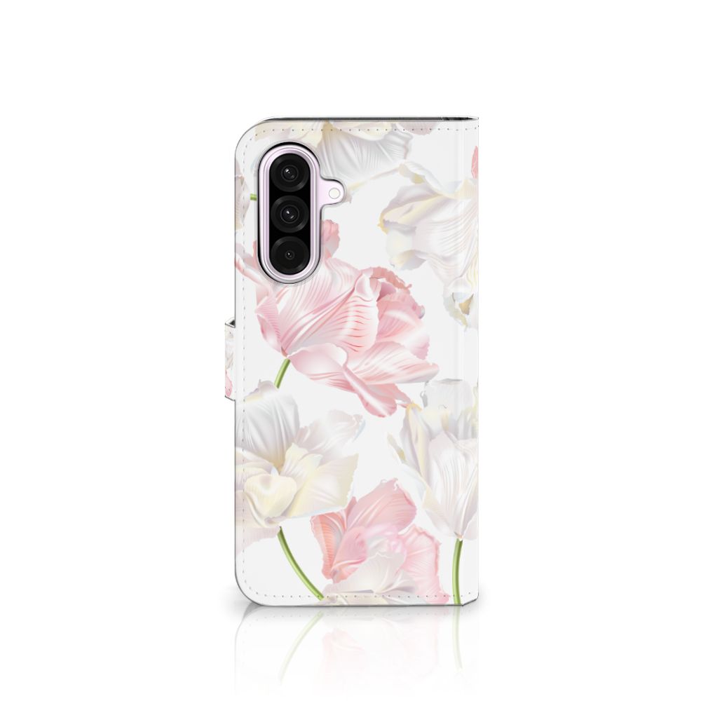 Samsung Galaxy A56 Hoesje Lovely Flowers hoesje elegante bloemen achterkant