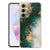 Samsung Galaxy A56 Hoesje Marmer Groen TPU Antishock achterkant voorkant