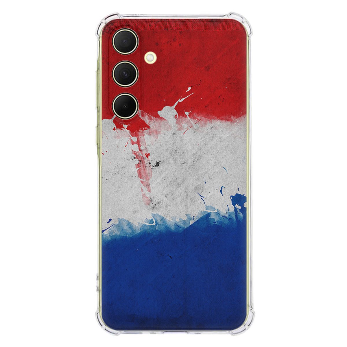 Samsung Galaxy A56 Hoesje - Nederland TPU Antishock kleurig design achteraanzicht