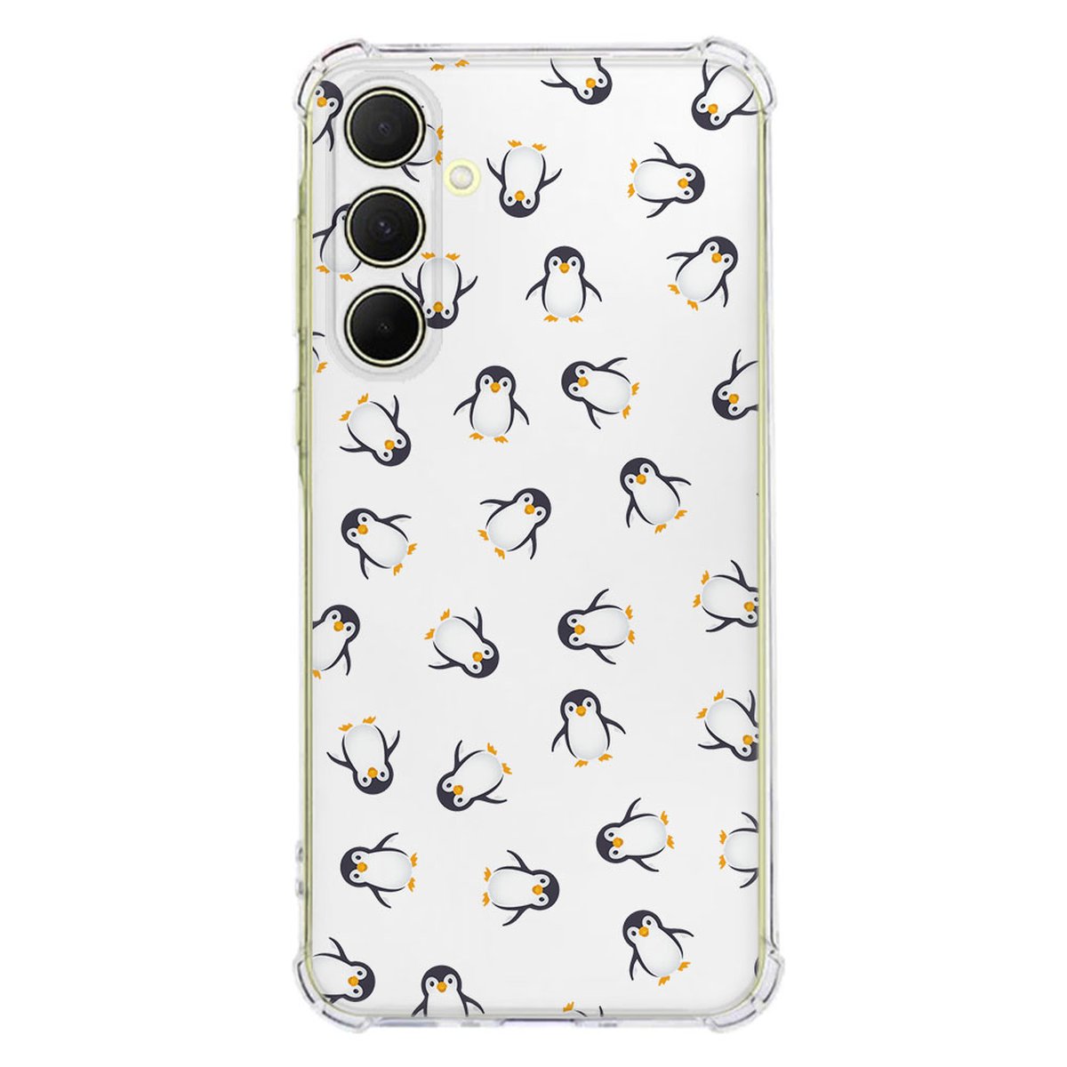 Samsung Galaxy A56 Hoesje Pinguïn TPU Antishock achterkant ontwerp