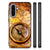 Samsung Galaxy A56 TPU Backcover Kompas reizen print voorkant en zijkanten